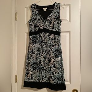 Loft print dress